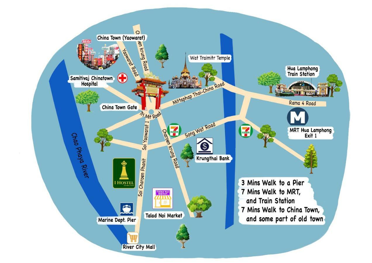 I Hostel @ China Town Bangkok Ngoại thất bức ảnh